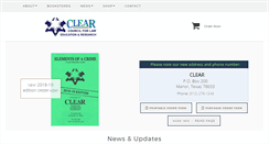 Desktop Screenshot of clearbooks.com