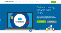 Desktop Screenshot of clearbooks.co.uk