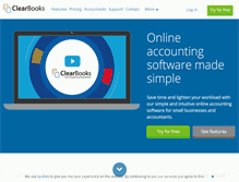 Tablet Screenshot of clearbooks.co.uk